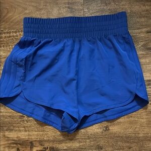 Women's Blue Athletic Shorts new size small adidas